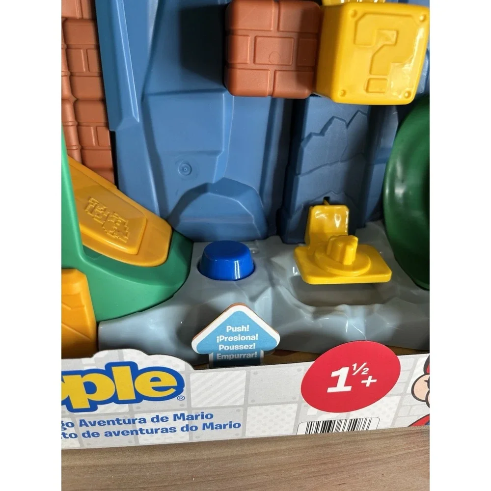 Fisher-Price Little People My Mario Mario's Adventure Playset w/ LP Extras NIP